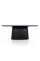 Mango Wood Pedestal Dining Table S | Eleonora Aron | Oroatrade.com