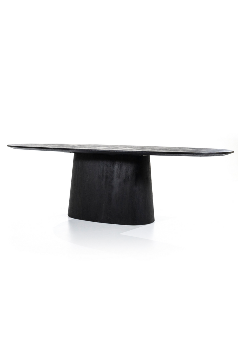 Mango Wood Pedestal Dining Table S | Eleonora Aron | Oroatrade.com