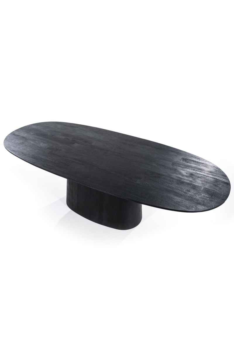 Mango Wood Pedestal Dining Table S | Eleonora Aron | Oroatrade.com
