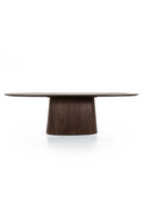 Mango Wood Pedestal Dining Table M | Eleonora Aron | Oroatrade.com