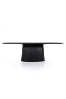 Mango Wood Pedestal Dining Table M | Eleonora Aron | Oroatrade.com