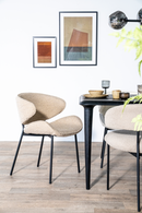 Upholstered Modern Dining Chair | Eleonora Tess | Oroatrade.com