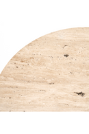 Travertine Pedestal Side Table | Eleonora Aime | Oroatrade.com