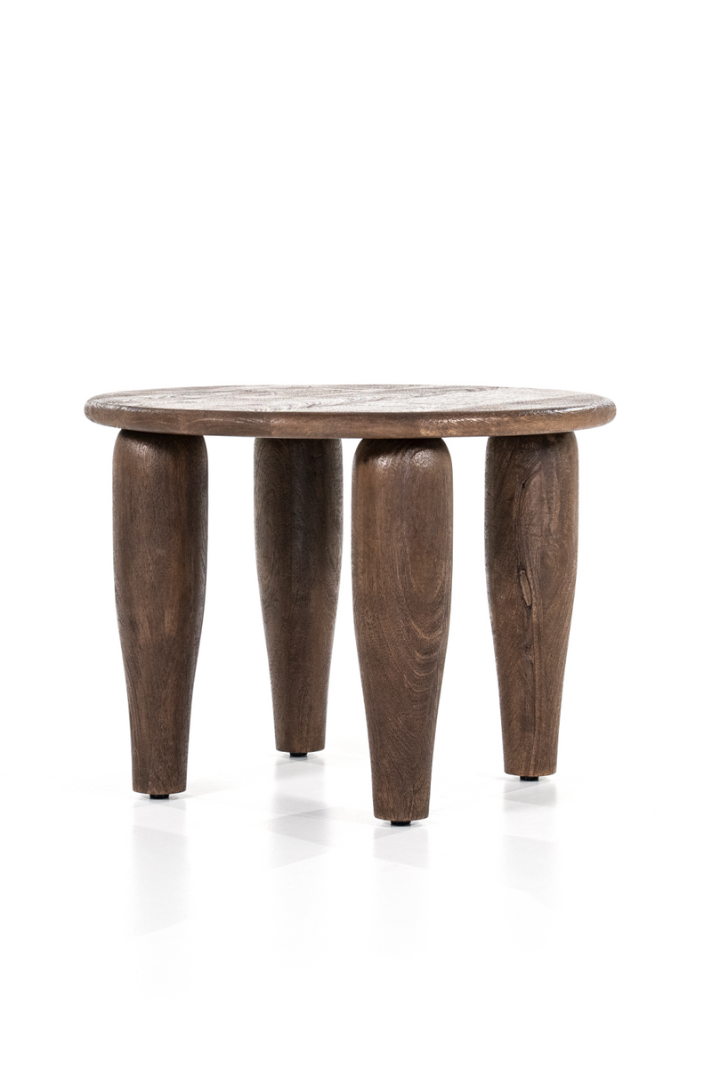 Mango Wood Round Coffee Table | Eleonora Amira | Oroatrade.com