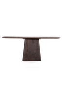 Mango Wood Pedestal Console Table | Eleonora Aron | Oroatrade.com