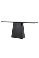 Mango Wood Pedestal Console Table | Eleonora Aron | Oroatrade.com
