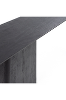 Mango Wood Pedestal Console Table | Eleonora Aron | Oroatrade.com