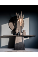 Mango Wood Pedestal Console Table | Eleonora Aron | Oroatrade.com