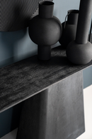 Mango Wood Pedestal Console Table | Eleonora Aron | Oroatrade.com