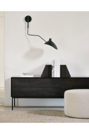 Varnished Teak Industrial Sideboard | Ethnicraft Roller Max | Oroatrade.com