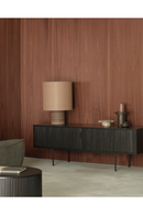 Black Teak TV Cupboard | Ethnicraft Roller Max | Oroatrade.com