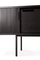 Black Teak TV Cupboard | Ethnicraft Roller Max | Oroatrade.com