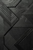 Black Teak Sideboard | Ethnicraft Graphic | OROA TRADE