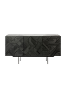 Black Teak Sideboard | Ethnicraft Graphic | OROA TRADE