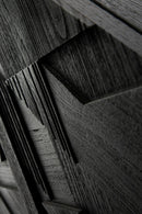 Black Teak Sideboard | Ethnicraft Graphic | OROA TRADE