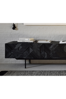 Black Teak Media Unit | Ethnicraft Graphic | Oroatrade.com