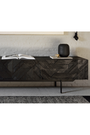 Black Teak Media Unit | Ethnicraft Graphic | Oroatrade.com