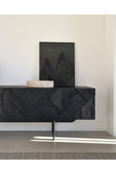 Black Teak Media Unit | Ethnicraft Graphic | Oroatrade.com