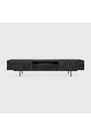 Black Teak Media Unit | Ethnicraft Graphic | Oroatrade.com