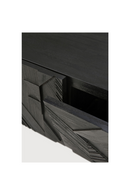 Black Teak Media Unit | Ethnicraft Graphic | Oroatrade.com