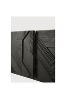 Black Teak Media Unit | Ethnicraft Graphic | Oroatrade.com