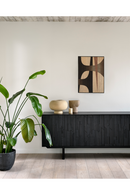 Black Teak Industrial Sideboard | Ethnicraft Mosaic | Oroatrade.com