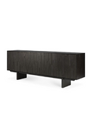 Black Teak Industrial Sideboard | Ethnicraft Mosaic | Oroatrade.com