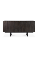 Black Teak Industrial Sideboard | Ethnicraft Mosaic | Oroatrade.com