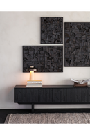 Black Mahogany TV Cabinet | Ethnicraft Mosaic | Oroatrade.com