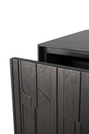 Black Mahogany TV Cabinet | Ethnicraft Mosaic | Oroatrade.com