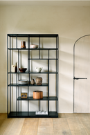 Multilevel Teak Bookcase | Ethnicraft Studio | OROA TRADE