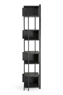 Black Teak Shelving Unit | Ethnicraft Abstract | Oroatrade.com