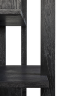 Black Teak Shelving Unit | Ethnicraft Abstract | Oroatrade.com