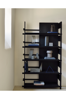 Black Teak Book Rack | Ethnicraft Abstract | Oroatrade.com