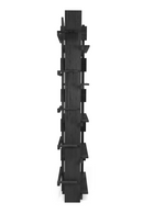 Black Teak Book Rack | Ethnicraft Abstract | Oroatrade.com