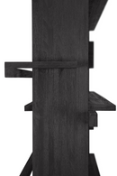 Black Teak Book Rack | Ethnicraft Abstract | Oroatrade.com