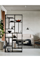 Black Teak Architectural Coffee Table | Ethnicraft Abstract | Oroatrade.com