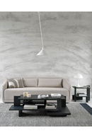 Black Teak Architectural Coffee Table | Ethnicraft Abstract | Oroatrade.com