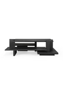 Black Teak Architectural Coffee Table | Ethnicraft Abstract | Oroatrade.com