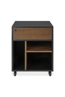Black Teak Drawer Unit | Ethnicraft Oscar | Oroatrade.com