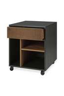 Black Teak Drawer Unit | Ethnicraft Oscar | Oroatrade.com