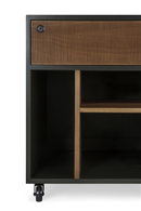 Black Teak Drawer Unit | Ethnicraft Oscar | Oroatrade.com