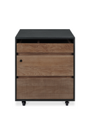 Black Teak Drawer Unit | Ethnicraft Oscar | Oroatrade.com