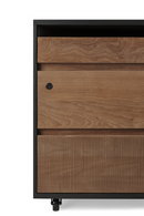 Black Teak Drawer Unit | Ethnicraft Oscar | Oroatrade.com