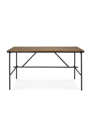 Solid Teak Desk | Ethnicraft Oscar | Oroatrade.com