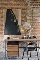 Teak Wheeled Drawer Unit | Ethnicraft Oscar | Oroatrade.com