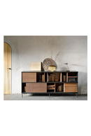 Natural Teak Sideboard | Ethnicraft Oscar | Oroatrade.com