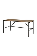 Varnished Oak Desk | Ethnicraft Oscar | Oroatrade.com