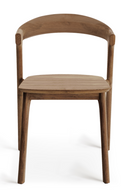 Oak Round Back Dining Chair | Ethnicraft Bok | Oroatrade.com