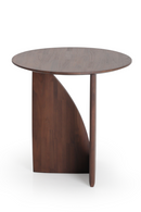 Modern Varnished Side Table | Ethnicraft Geometric | Oroatrade.com